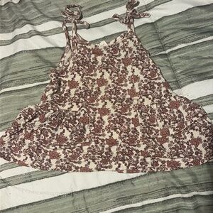 Kate Quinn 12-18M spaghetti strap tank with ruffle detail